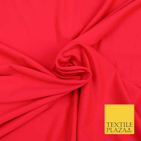 BRIGHT PINK Luxury Plain Body Stocking Spandex Fabric Smooth Stretch Costume1629