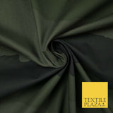 Green Oversized Wave Camouflage Cotton Fine Canvas Fabric Army Military Camo 59"