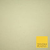 PREMIUM MEDIUM WEIGHT CALICO 100% NATURAL PURE UNDYED COTTON Canvas Fabric 66"