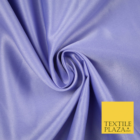 LILAC LAVENDER Luxury Plain Smooth Matt Duchess Satin Fabric Material Bridal Wedding Dress 58" 5627